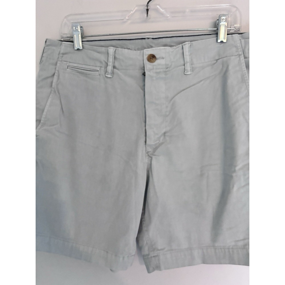 American Eagle Next Level Flex Classic Flat Front 34 Lt Blue Bermuda Shorts 36x8